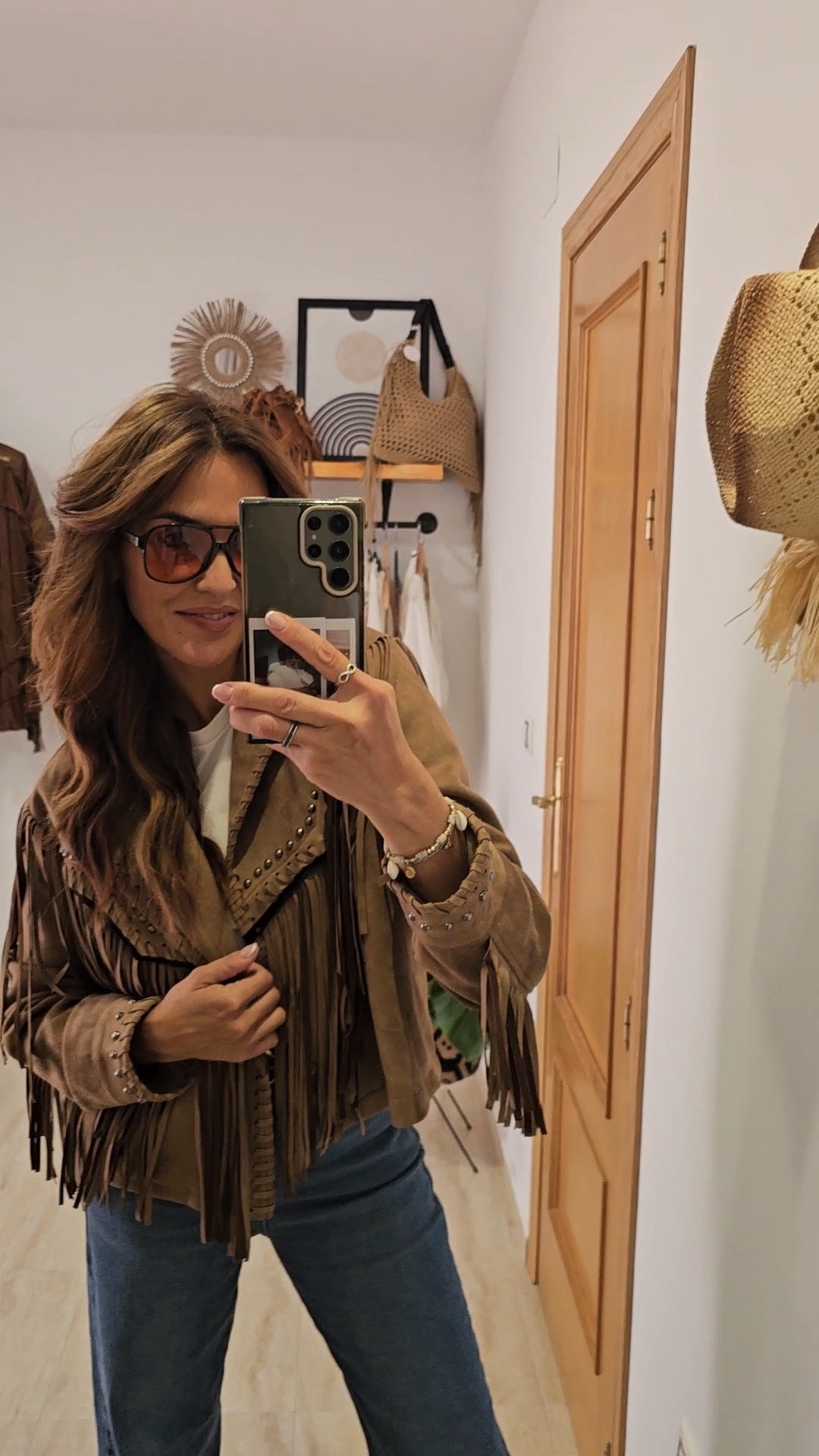 CHAQUETA NAPA FLECOS SHANA