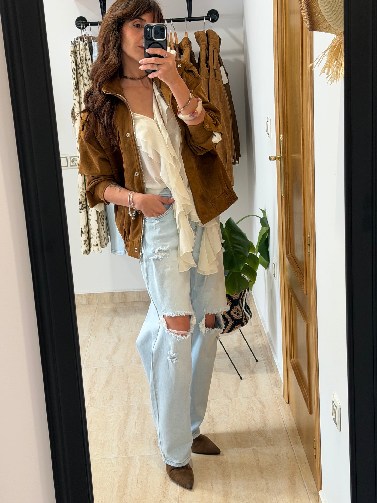 CAZADORA CAMEL