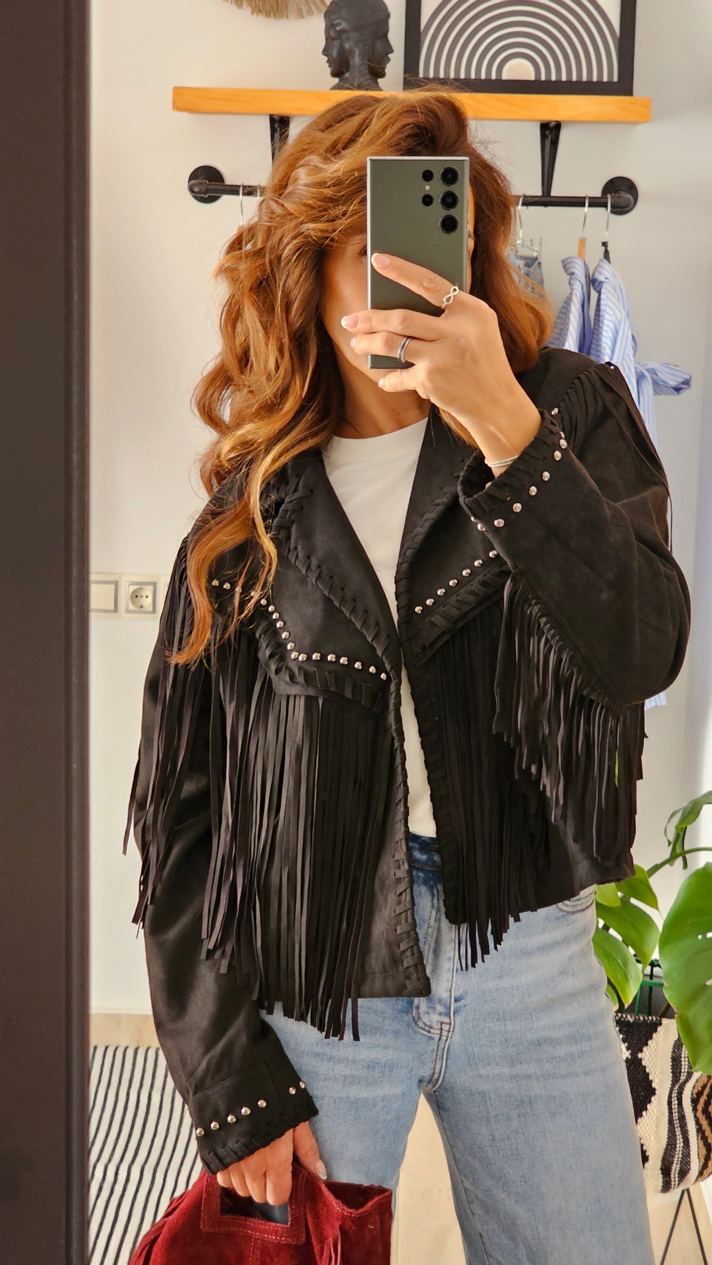 CHAQUETA NAPA BLACK